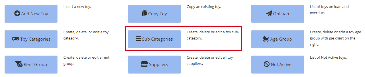 Sub-categories